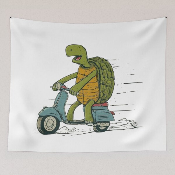 Item preview, SLOW AND STEADY WINS THE RACE designed and sold by DomGDesign.