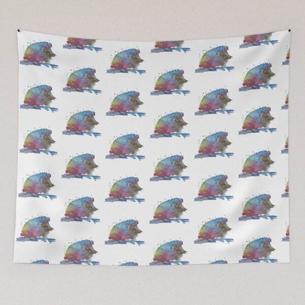 Item preview, Colourful Hedgehog  designed and sold by Tracey1401.