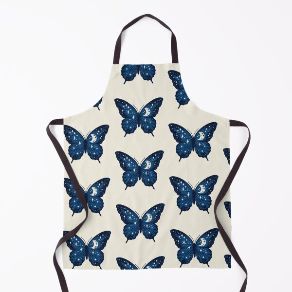 Item preview, Cosmic Blue Butterfly with Stars Graphic Artwork designed and sold by NivyasArtistry.