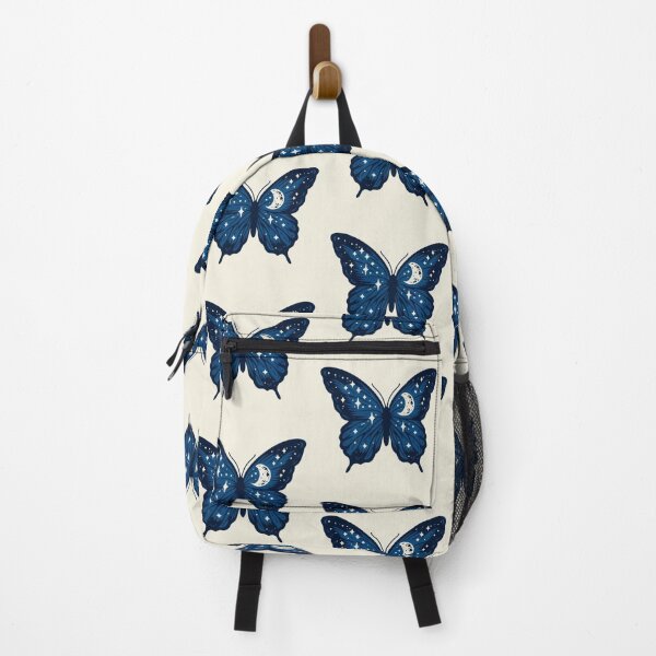 Item preview, Cosmic Blue Butterfly with Stars Graphic Artwork designed and sold by NivyasArtistry.