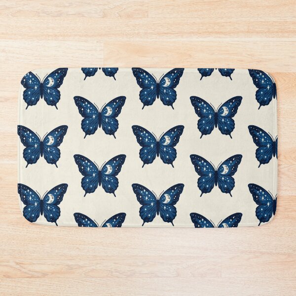 Item preview, Cosmic Blue Butterfly with Stars Graphic Artwork  designed and sold by NivyasArtistry.