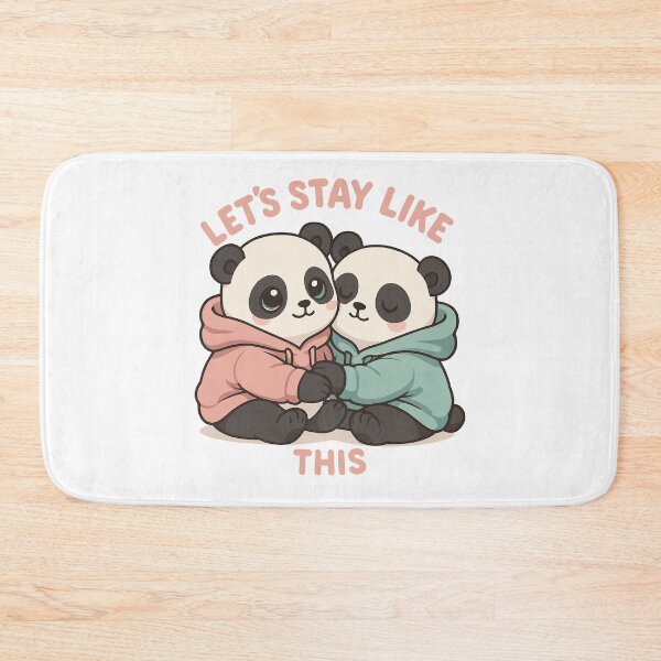 Item preview, Cute pandas in hoodies: Kawaii pastel design designed and sold by Pineapple-Tree.