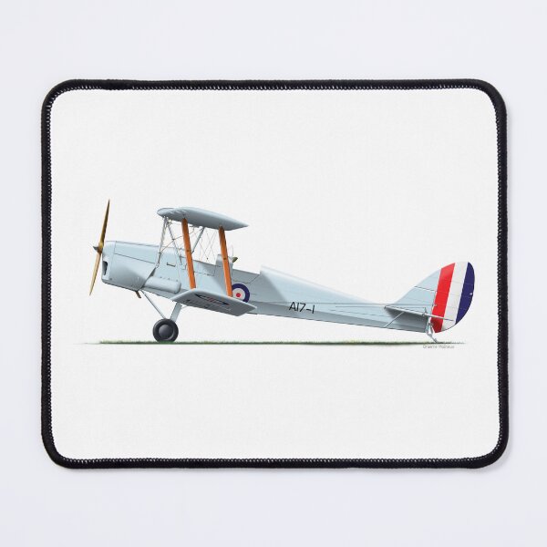Item preview, DH-82A TIGER MOTH A17-001 RAAF 1939 designed and sold by Grubby Fingers Aircraft Illustration.