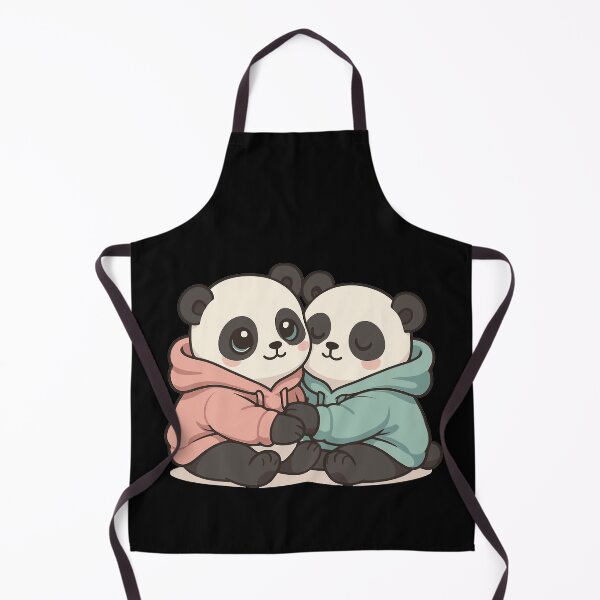 Item preview, Cuddly pandas: Kawaii pastel graphic designed and sold by Pineapple-Tree.