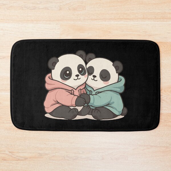 Item preview, Cuddly pandas: Kawaii pastel graphic designed and sold by Pineapple-Tree.