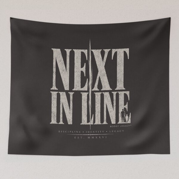 Item preview, Next In Line Shirt – Luxury Son Legacy Streetwear Tee designed and sold by BOOGY LEGACY™.