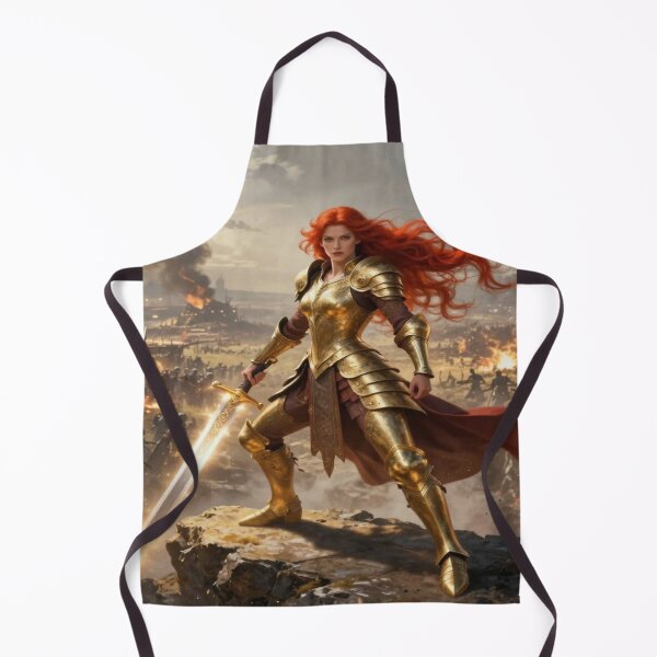 Item preview, Epic warrior in a firestorm inspired by Julie Bell's dynamic fantasy power designed and sold by FotoworldEdel.