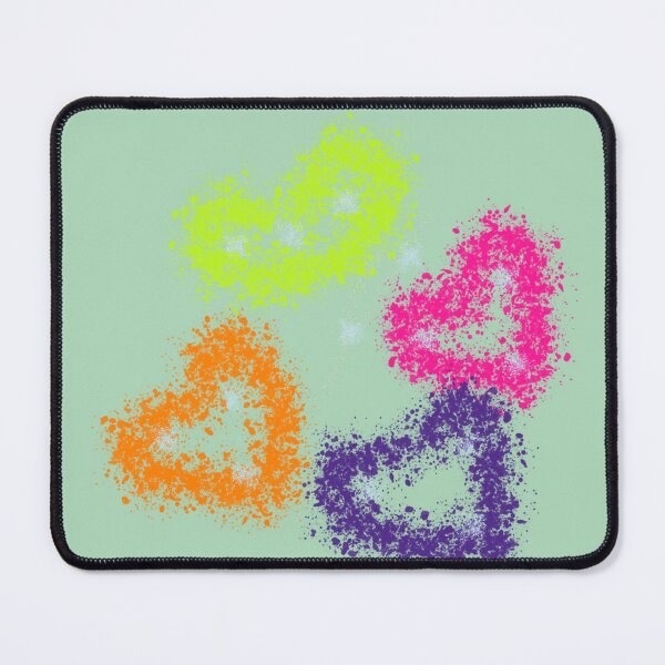 Item preview, Colorful Abstract Painted hearts designed and sold by Desolaa_Arts.
