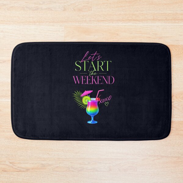 Item preview,  Let’s Start The Weekend Neon Tee designed and sold by Aimetoi.