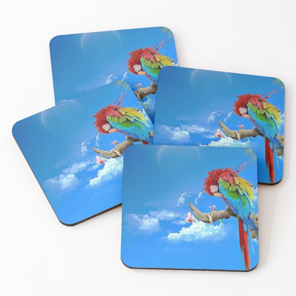 Item preview, Colorful Parrot designed and sold by hkonestudio.