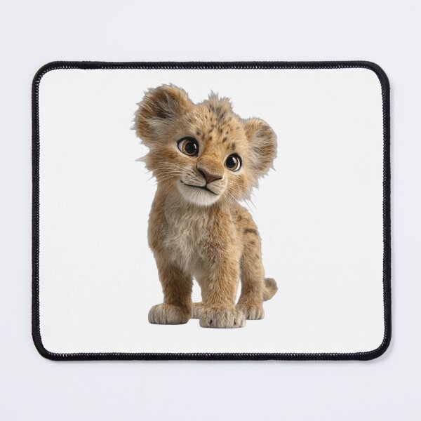 Item preview, Cute Baby Lion Cub Sticker PNG | Adorable Wild Animal Cartoon Design designed and sold by ashwin131.
