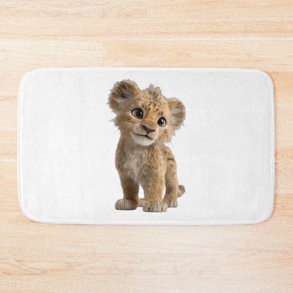 Item preview, Cute Baby Lion Cub Sticker PNG | Adorable Wild Animal Cartoon Design designed and sold by ashwin131.