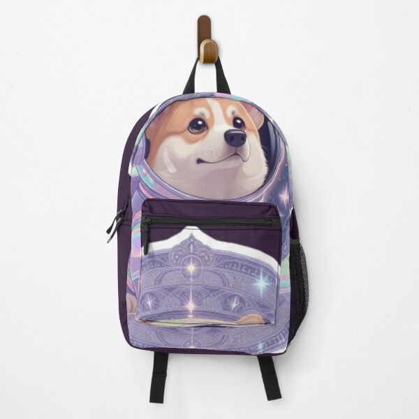 Item preview, Kawaii Astronaut Corgi - Pastel Galaxy Mandala Space Sticker designed and sold by Chromatic Artistry.