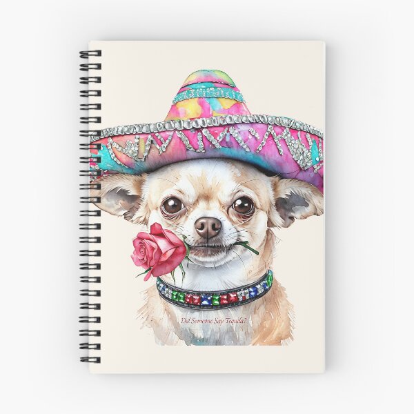 Item preview, Fiesta Chihuahua Tequila Dog designed and sold by The Salted Lime Cape Cod .