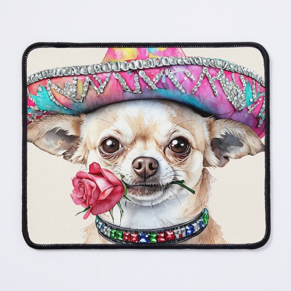 Item preview, Fiesta Chihuahua Tequila Dog designed and sold by The Salted Lime Cape Cod .