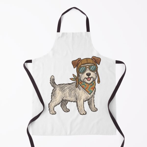 Item preview, Whimsical Aviator Westie Dog - Pilot Goggles & Bandana Art designed and sold by TaiwanMemory.
