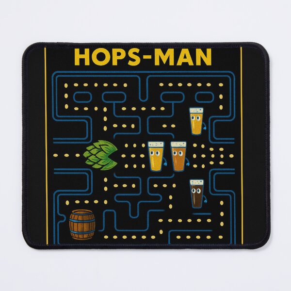Item preview, Hops-Man Beer Gamer Design designed and sold by VestBeer.