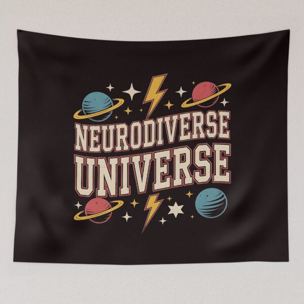 Item preview, Neurodiverse Universe – Neurodiversity Pride & Special Education Support designed and sold by Redgiant87x.