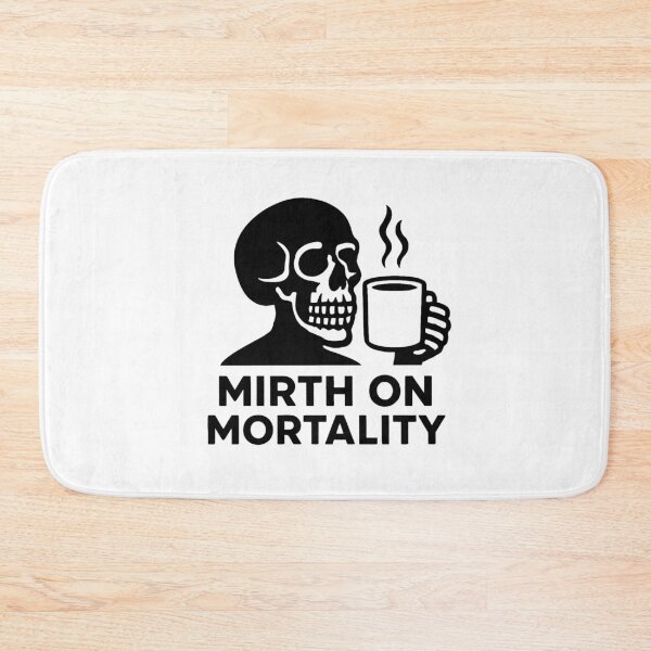 Item preview, Mirth On Mortality Skull Coffee Sticker designed and sold by Arte-Excellency.