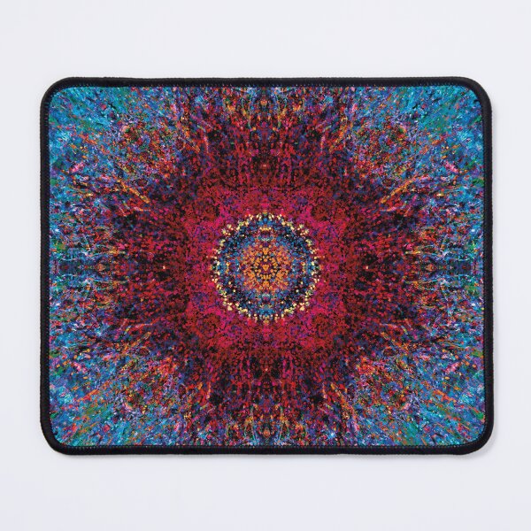 Item preview, Pulsating Mandala of Cosmic Energy – Neon Abstract designed and sold by Paolo-Bandal.
