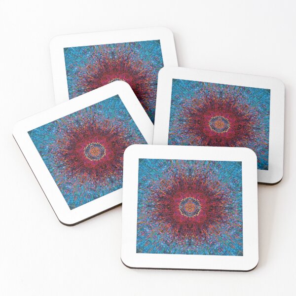 Item preview, Pulsating Mandala of Cosmic Energy – Neon Abstract designed and sold by Paolo-Bandal.