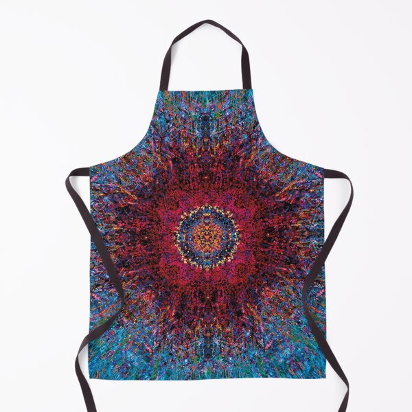 Item preview, Pulsating Mandala of Cosmic Energy – Neon Abstract designed and sold by Paolo-Bandal.