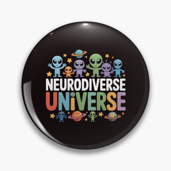 Item preview, Neurodiverse Universe – Understanding Neurodiversity Cosmic Graphic designed and sold by Redgiant87x.