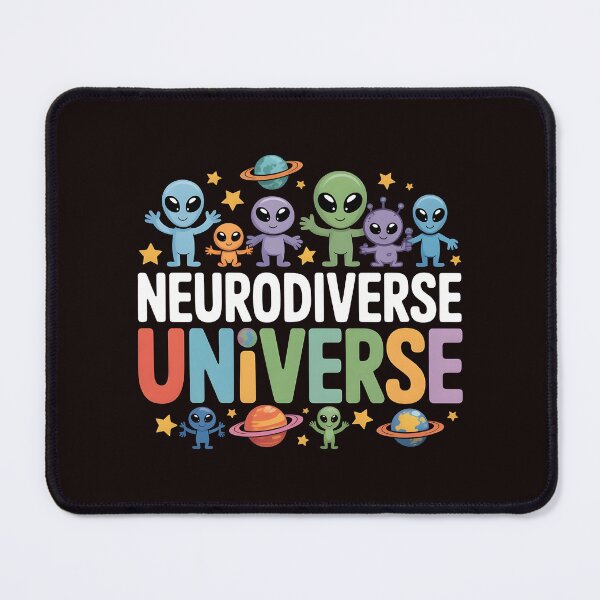 Item preview, Neurodiverse Universe – Understanding Neurodiversity Cosmic Graphic designed and sold by Redgiant87x.