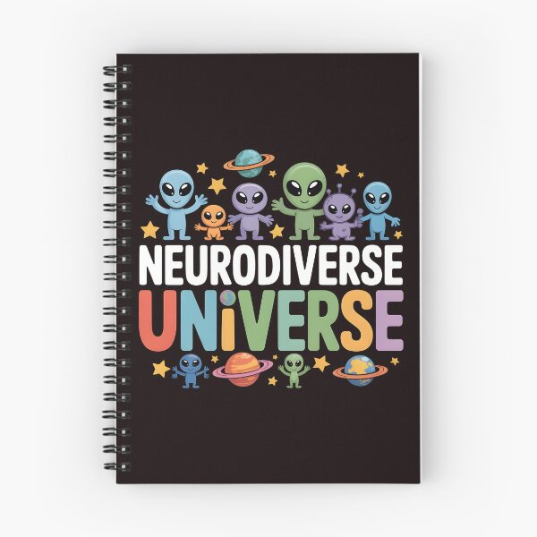 Item preview, Neurodiverse Universe – Understanding Neurodiversity Cosmic Graphic designed and sold by Redgiant87x.