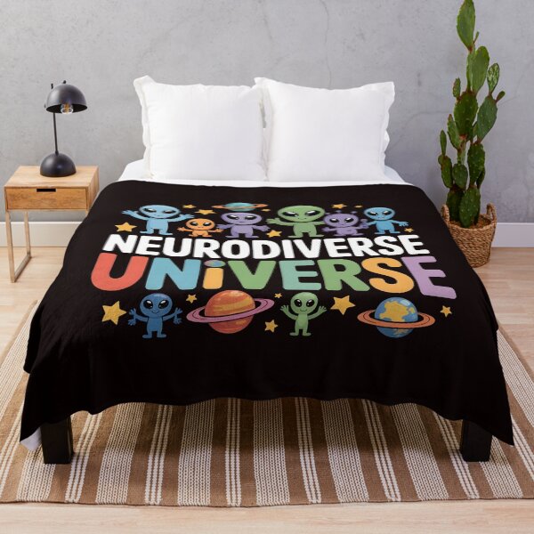 Item preview, Neurodiverse Universe – Understanding Neurodiversity Cosmic Graphic designed and sold by Redgiant87x.