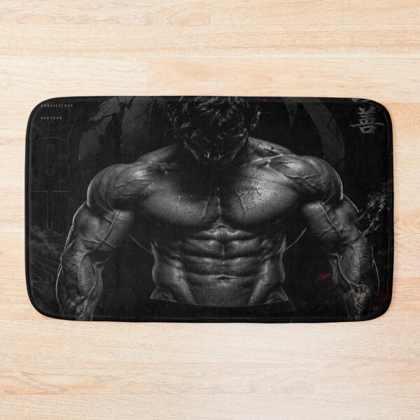 Item preview, Dark Muscle Discipline Warrior | Powerful Fitness Artwork designed and sold by Sticleg.