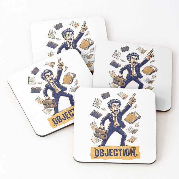 Item preview, Lawyer Objection Bold Art designed and sold by Ortsas.