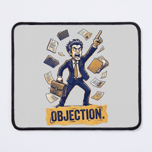 Item preview, Lawyer Objection Bold Art designed and sold by Ortsas.