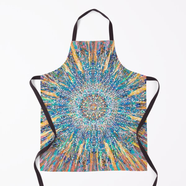 Item preview, Pulsating Mandala of Cosmic Energy – Neon Abstract designed and sold by Paolo-Bandal.
