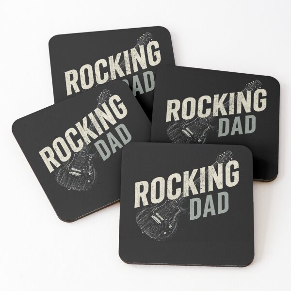Item preview, Rocking Dad Vintage Electric Guitar Retro Music Design designed and sold by Larams Studio.