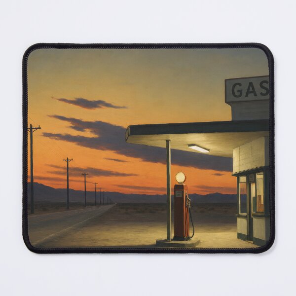 Item preview, Last Gas Station Before Desert designed and sold by CreativePrints3.