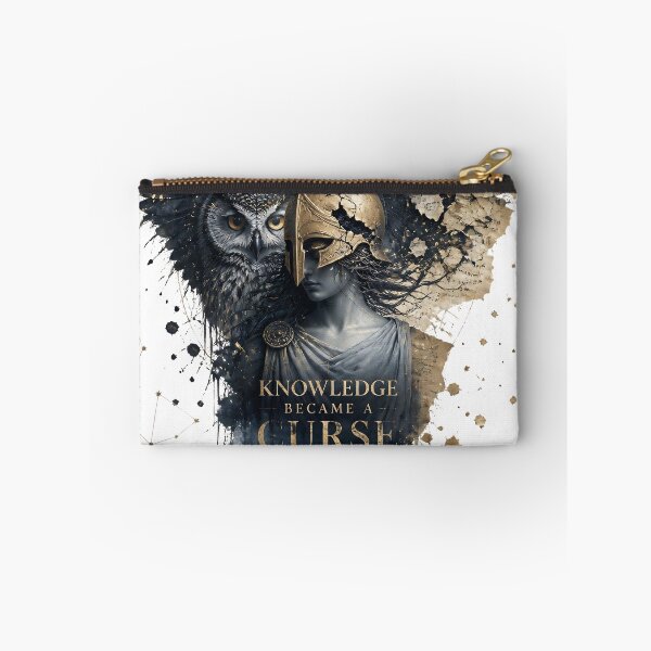 Item preview, Knowledge Became A Curse – Artistic Athena Mythology Art designed and sold by ArtisElec.