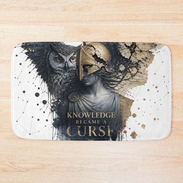 Item preview, Knowledge Became A Curse – Artistic Athena Mythology Art designed and sold by ArtisElec.