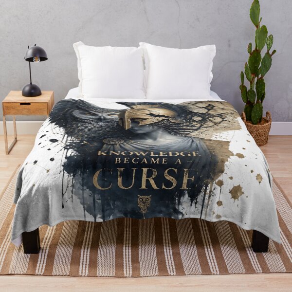 Item preview, Knowledge Became A Curse – Artistic Athena Mythology Art designed and sold by ArtisElec.