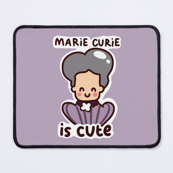 Item preview, Marie curie is cute scientist girl sticker designed and sold by sianelliot.