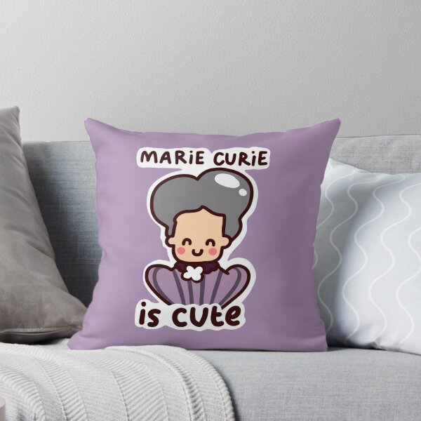 Item preview, Marie curie is cute scientist girl sticker designed and sold by sianelliot.