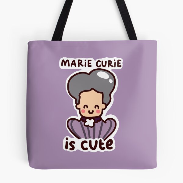 Item preview, Marie curie is cute scientist girl sticker designed and sold by sianelliot.