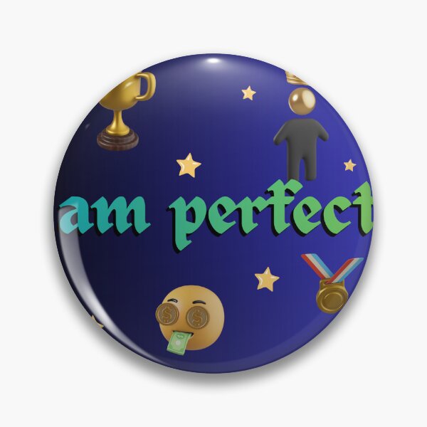 Item preview, I Am Perfect Success & Ambition Motivational Sticker designed and sold by simranart111.