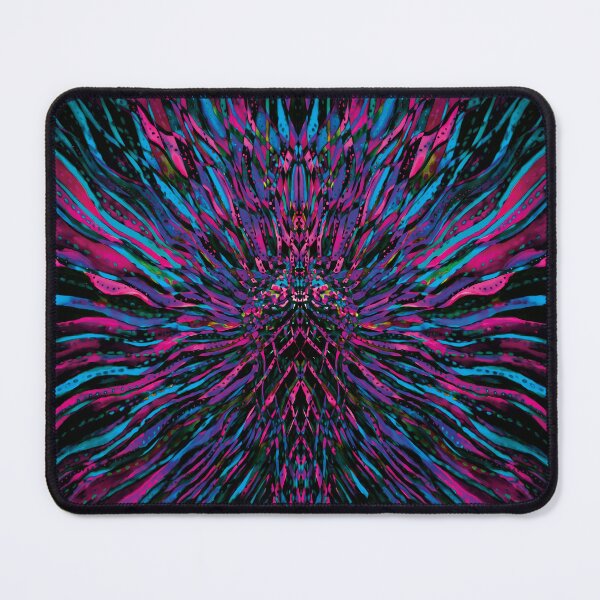 Item preview, Pulsating Mandala of Cosmic Energy – Neon Abstract designed and sold by Paolo-Bandal.