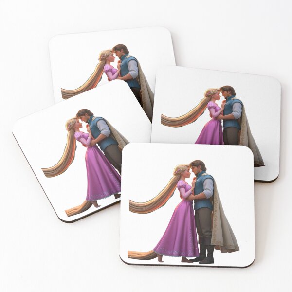 Item preview, Romantic Princess Couple Sticker PNG | Fairytale Love Cartoon Design designed and sold by ashwin131.