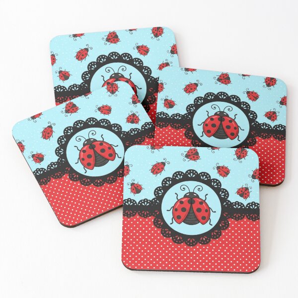 Item preview, Charming Ladybug Pattern designed and sold by purplesensation.