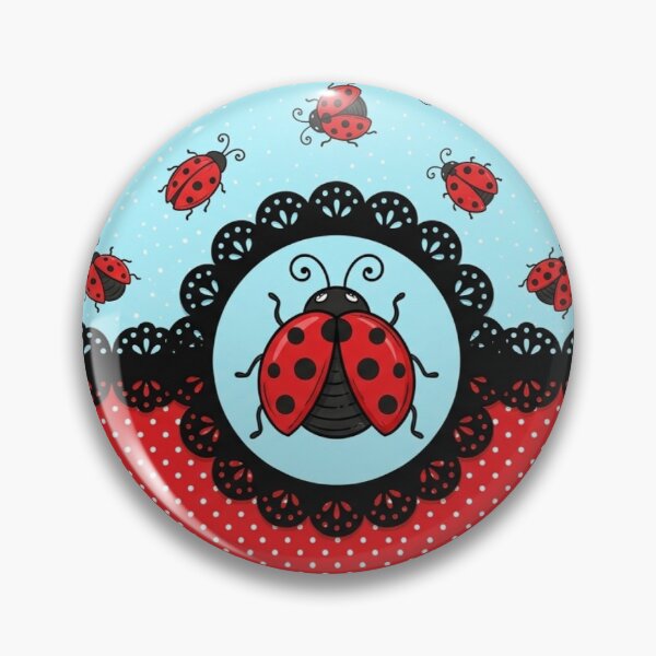 Item preview, Charming Ladybug Pattern designed and sold by purplesensation.