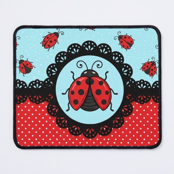 Item preview, Charming Ladybug Pattern designed and sold by purplesensation.