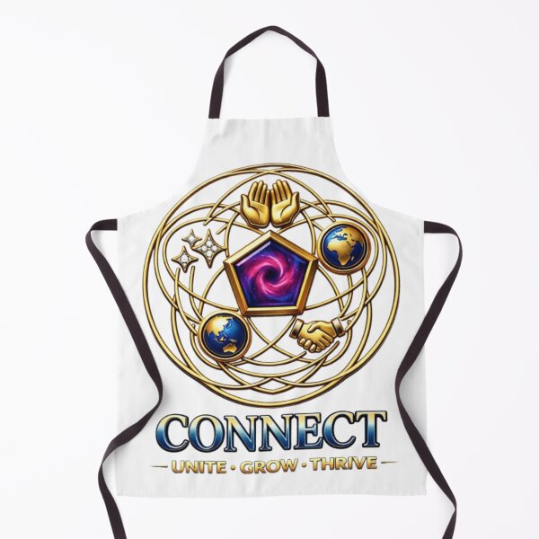 Item preview, CONNECT Cosmic Unity Emblem | Sacred Geometry Galaxy Portal Art designed and sold by Be-You-Vibes.