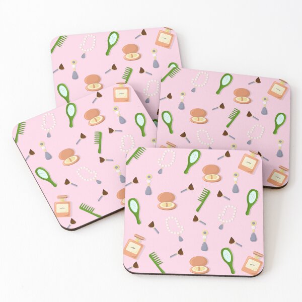 Item preview, Cute Makeup and Beauty Accessories Seamless Pattern designed and sold by Jam Dream.
